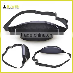 China Wholesale Cheap Simple 600 D Polyester Nylon Running Waist Bag /Fanny Pack thumbnail-2