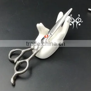 Hot Selling Japanese Cobalt Steel Hair Cutting Shears Convex Blade thumbnail-2