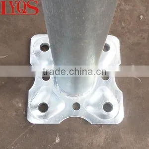Galvanized Silver Concrete Construction Shoring Post Steel Prop thumbnail-1