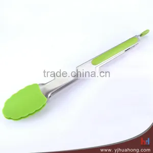 FDA Silicone Baking Tongs,pastry Tongs,food Tongs With TPR Grips Handle HFT-S05C thumbnail-1