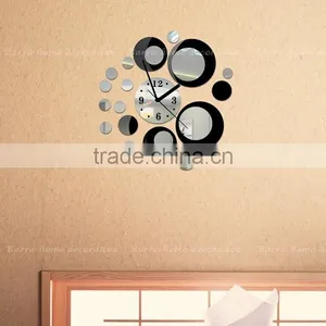Latest Decorative Wall Mirror Clock Sticker for Home Decoration, Clockwall Stickers,sitting Room Fashion Mirror Wall Stickers thumbnail-3