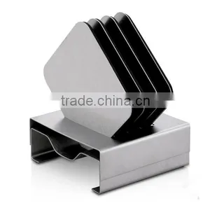 FDA Certification Hot Sale Stainless Steel Cup Mat, Coaster, Dinner Cup Mat thumbnail-2