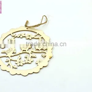 2016 Die Cut Christmas Wood Laser Key Craft Piece Deco thumbnail-2