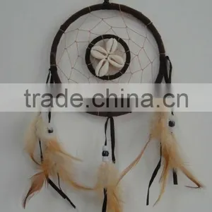 Indian Suede Dream Catcher Hyy-pmw014 thumbnail-1