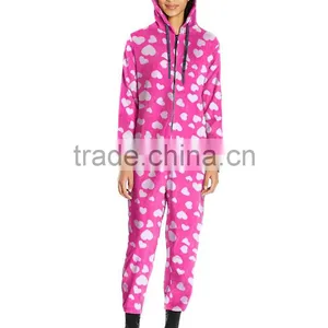 Adult Outdoor Onesie Women's Comfy Colorful Cute Cozy Plush Sherpa Fleece Adult Onesie Pajamas With Drop Seat thumbnail-2