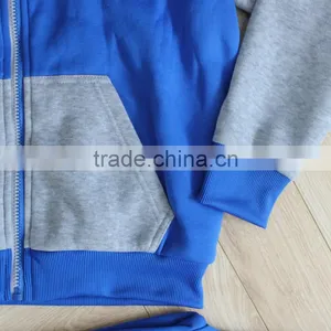 2016 Cheap Colorful Sports Cusotm Boy Tracksuit Direct Factory Fleece Sets For Boys Wholesale Fleece Tracksuits thumbnail-4