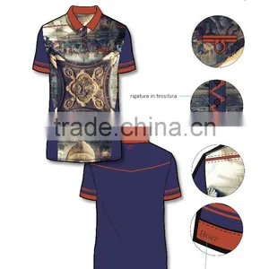 Italy Customized Design Services for Polo Shirt With Digital Print thumbnail-1