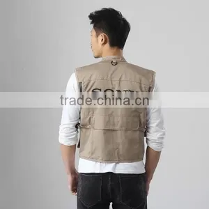 Best Selling High Quality Labour Work Polyester Safety Vest thumbnail-3
