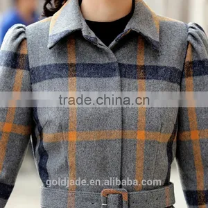 2017 Wool Long Knee Length Women Overcoat Winter Coat Long Winter Coats For Women thumbnail-4