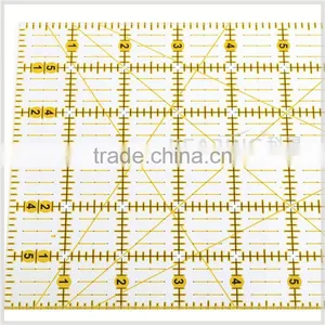 OEM Luxury Quilting Garment Ruler, 24'' * 6'' Acrylic Patchwork Ruler for Sewing Quilting # KPR2406 thumbnail-3