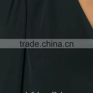 2016 Latest Design Custom Deep V Neck Blouse for Women thumbnail-5