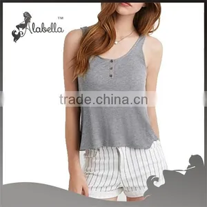 Tank Tops for Sale Crop Tanks Ribbing Fabric thumbnail-1