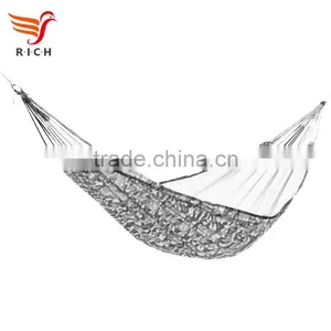 T29 Camping Cotton Canvas Camouflage Double Hammock for Sale thumbnail-3