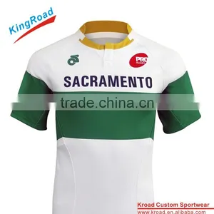 2016 Wholesale Rugby Wear China Cheap Rugby Shirt Custom Sublimated Soccer Jerseys thumbnail-1