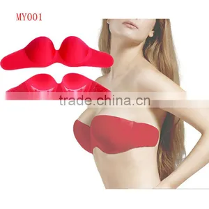 Black, Skin & Hot Red Sexy Net Bra thumbnail-1