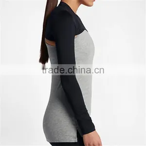 Women Fashion Style Shirts Hot Sale Long Sleeve Sport T-shirt thumbnail-2