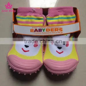 Wholesale Cheap Rubber Sole House Socks Baby Shoes Soft Baby Sock Shoes thumbnail-6