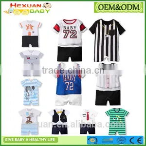 Cheap Infant Clothing Romper,newborn Baby Clothing,Short Sleeve Romper thumbnail-1