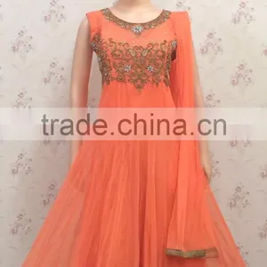 Embroidered Anarkali Suits thumbnail-6