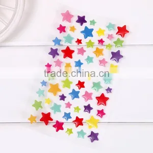 Decoration Gel Stickers,children Carton Sticker for Education 3D Pop-up Crystal Sticker thumbnail-2