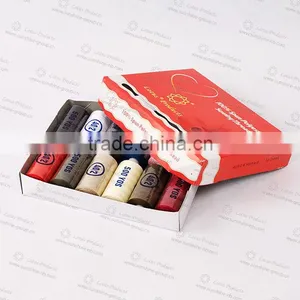 High Quality 100% Spun Polyester Sewing Thread 12 Colors in Box thumbnail-1