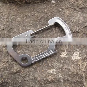 Survival Gear Mini Carabiner Keychain Multi Tool Kit Key Chain thumbnail-3