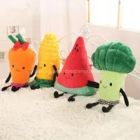 4 Style Hot Creative Vegetable Plush Toys, Christmas Doll Toys Gift, Cute Children Pillow, Europe and the United States Fruit Gifts thumbnail-1