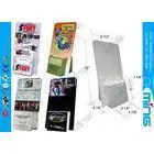 Advertise Black Cardboard Display Stands Wide Pocket Counter Display thumbnail-1
