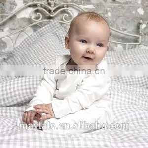 100% Cotton Baby Unisex Newborn Long Sleeve Sleep Gown thumbnail-5