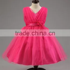 Kids Clothes Flower Dresses for Girls Party Dresses thumbnail-3
