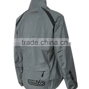 Women's Reflective Waterproof NIGHT VISION 360 Cycling Jacket thumbnail-2