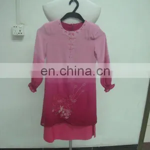 Abaya Girls' Interlining Robe Hijab Kids Wear 2014 Kids Wholesale Clothing thumbnail-1