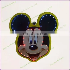 Soft Pvc Material Flashing Led Logo Badge Supplier thumbnail-1