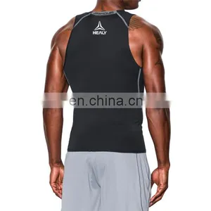 Custom Gym Vest Clothing Private Label Fitness Wear Men Sports Wholesale Tank Top thumbnail-3