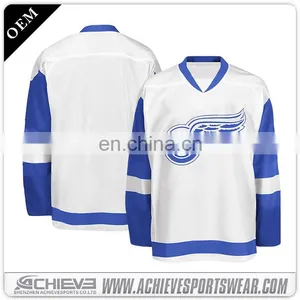Gym Sublimation Ice Hockey Shirts Club Practice Hockey Pants Customized League Hockey Socks Gear thumbnail-4