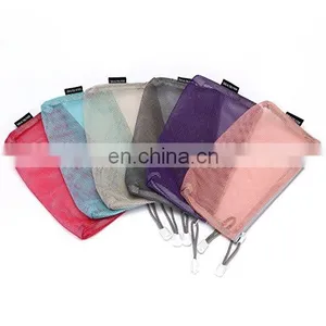 Customized Mesh Cosmetic Makeup Bag Toiletry Pouch thumbnail-1