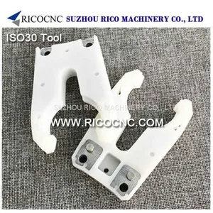 White ISO30 Tool Clips CNC Tool Holder Forks ISO30 Tool Grippers for CNC Machine thumbnail-4