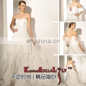 EB1463 Hot Sale Princess Nice Wedding Dress Flounce Skirt Evening Dress thumbnail-1