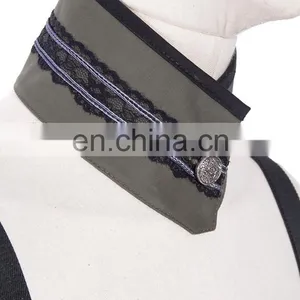Military Uniform High Waist Dress-skirt With a Choker thumbnail-3