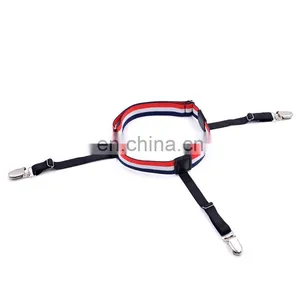 Newline Style Mens Fashion Adjustable Shirt Stays Shirt Garters thumbnail-3