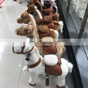 HI Kids Horse Riding Toy Walking Mechanical Horses for Sale thumbnail-3