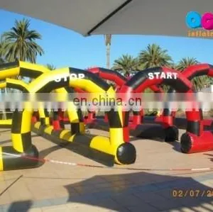 Commercial Customized Inflatable Track Race for Events thumbnail-1