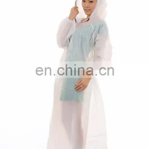 Clear Cheap Disposable Waterproof Plastic Raincoats thumbnail-1