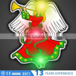 Personalized Christmas Soft Pvc Programmable Led Name Badge thumbnail-4