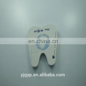 Customized Die Cut Tooth Shaped Sticky Notepad thumbnail-1