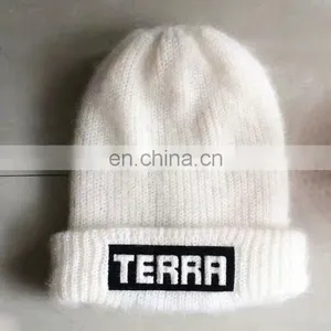 Wholesale Custom Acrylic Knitted Beanie With Logo Embroidery thumbnail-6