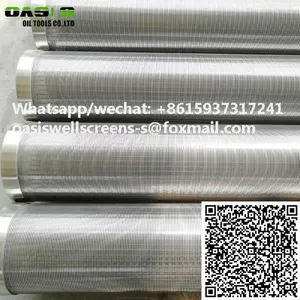 Stainless Steel 304 316 Johnson Type Water Well Screen Pipes thumbnail-1