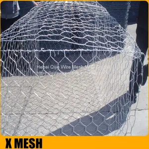 High Tensile 80x60mm Opening Hexagonal Gabion Basket for Retaining Wall thumbnail-3