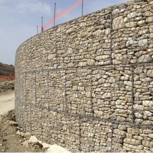 Supplier Produce Galvanized Gabion Wire Mesh Use for River Bank Protection thumbnail-3