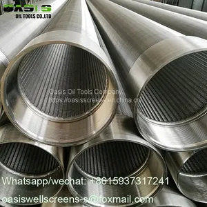 AISI 304L Stainless Steel v Wire Water Well Screens thumbnail-2
